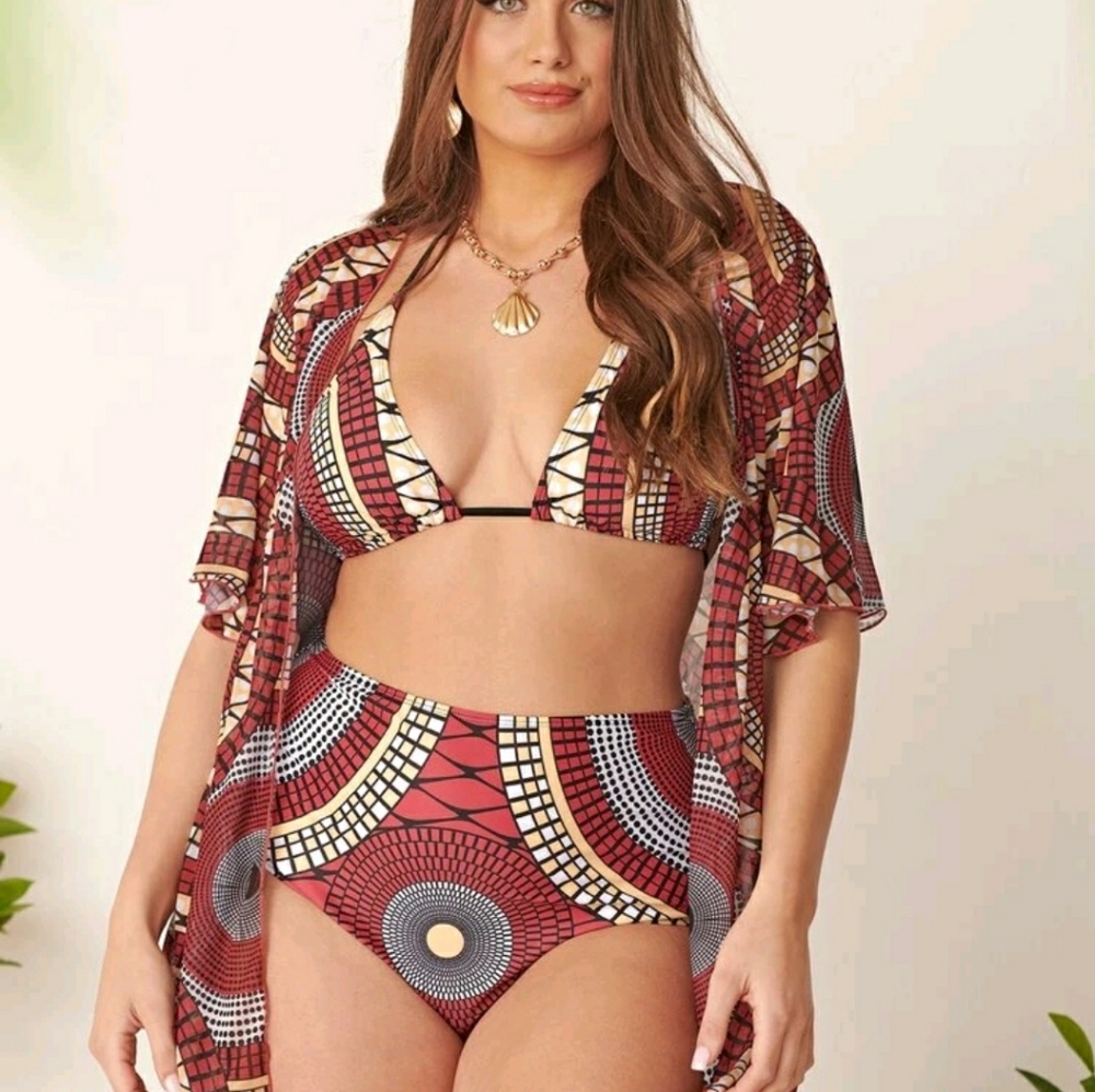 High waist bikini